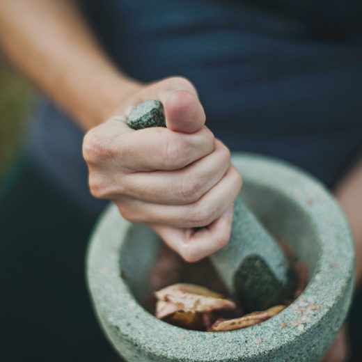 Mortar and pestle