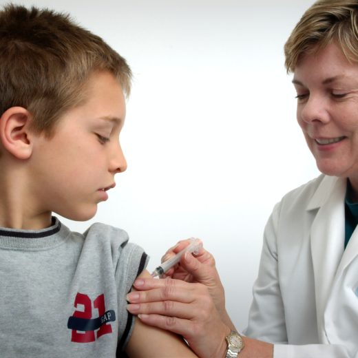Child getting shot/vaccine